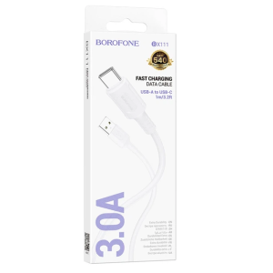 usb Кабель type c borofone bx111 (1m)