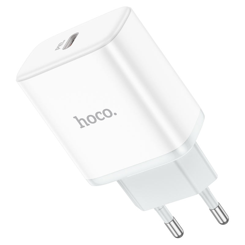 МЗП HOCO C104A Type-C to Type-C PD 20W (білий) МЗП hoco c104a type c to type c pd 20w (білий)