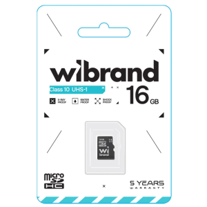 micro sdhc memory card 16gb wibrand class 10 uhs i