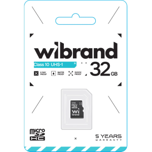 (Копія)micro sdhc memory card 16gb wibrand class 10 uhs i