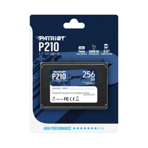 Накопичувач ssd 256gb patriot p210 2.5"