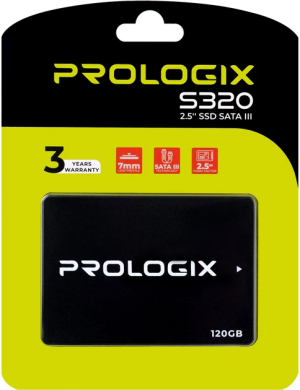 Накопичувач ssd 120gb prologix s320 2.5"