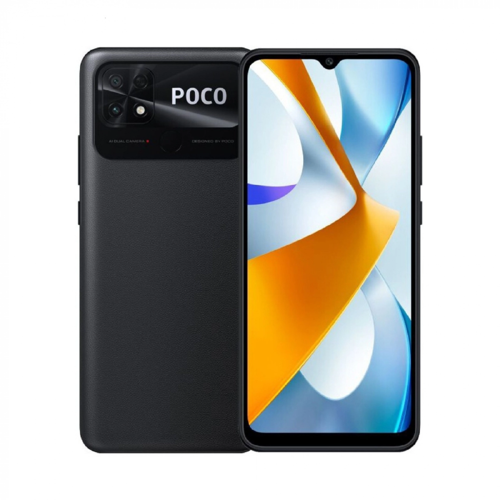 Смартфон xiaomi poco c40 4/64 dual sim black